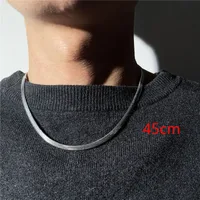 Geometric Retro Stainless Steel Titanium Steel Necklace Wholesale sku image 3