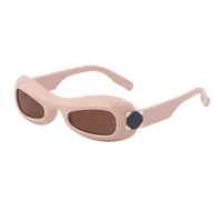 Oval Frame Fashion Leopard Pc Full Frame Women's Sunglasses sku image 13