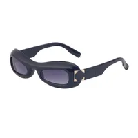 Oval Frame Fashion Leopard Pc Full Frame Women's Sunglasses sku image 4
