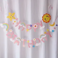 Birthday Letter Paper Birthday Decorative Props 1 Piece sku image 17