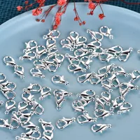 Stainless Steel Solid Color Lobster Clasp sku image 9