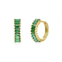 Geometric Fashion Copper Zircon Plating Earrings sku image 3