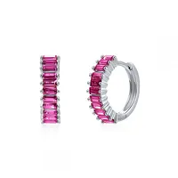 Geometric Fashion Copper Zircon Plating Earrings sku image 11