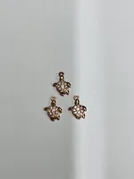 Wholesale Micro Inlaid White Zirconium Mini Turtle Pendant Doublewinwholesale sku image 3