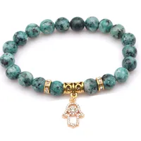 Printing Fashion No Inlaid Natural Stone Bracelets Wholesale sku image 2