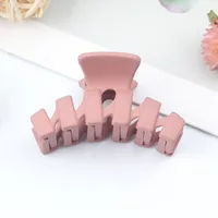 Simple Style Solid Color Arylic Stoving Varnish Hair Claws 1 Piece sku image 4