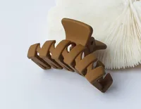 Simple Style Solid Color Arylic Stoving Varnish Hair Claws 1 Piece sku image 6