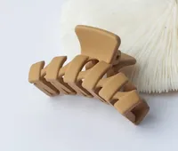 Simple Style Solid Color Arylic Stoving Varnish Hair Claws 1 Piece sku image 7