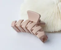 Simple Style Solid Color Arylic Stoving Varnish Hair Claws 1 Piece sku image 1
