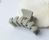Simple Style Solid Color Arylic Stoving Varnish Hair Claws 1 Piece sku image 10