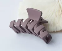 Simple Style Solid Color Arylic Stoving Varnish Hair Claws 1 Piece sku image 11