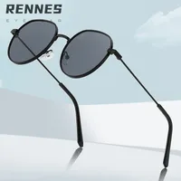 Retro Round Pc Round Frame Full Frame Men's Sunglasses main image 5