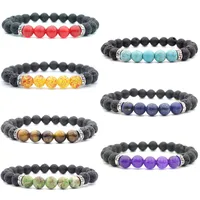 Style Simple Coloré Pierre Perlé Unisexe Bracelets main image 5