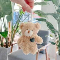 Simple Style Bear Pp Cotton Bag Pendant Keychain main image 3