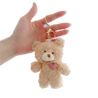 Simple Style Bear Pp Cotton Bag Pendant Keychain main image 2