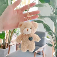Simple Style Bear Pp Cotton Bag Pendant Keychain sku image 28