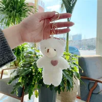 Simple Style Bear Pp Cotton Bag Pendant Keychain sku image 30