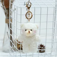 Simple Style Bear Pp Cotton Bag Pendant Keychain sku image 32