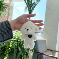 Simple Style Bear Pp Cotton Bag Pendant Keychain sku image 17