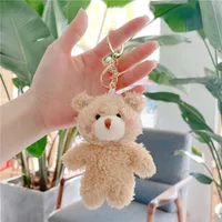 Simple Style Bear Pp Cotton Bag Pendant Keychain sku image 1