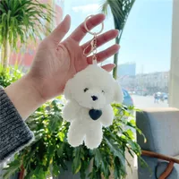 Simple Style Bear Pp Cotton Bag Pendant Keychain sku image 36