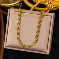 Wholesale Jewelry U Shape Heart Shape Simple Style Acrylic Artificial Rhinestones Plastic 304 Stainless Steel 18K Gold Plated Pendant Necklace Plating Inlay sku image 36