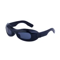 Oval Frame Fashion Leopard Pc Full Frame Women's Sunglasses sku image 8