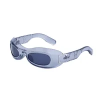 Oval Frame Fashion Leopard Pc Full Frame Women's Sunglasses sku image 11