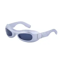 Oval Frame Fashion Leopard Pc Full Frame Women's Sunglasses sku image 14