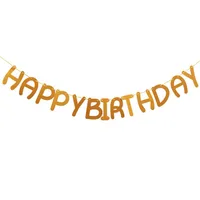 Birthday Letter Paper Birthday Decorative Props 1 Piece sku image 7