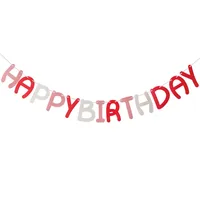 Birthday Letter Paper Birthday Decorative Props 1 Piece sku image 4