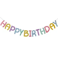 Birthday Letter Paper Birthday Decorative Props 1 Piece sku image 6