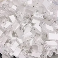 Acrylic Clip Book Holder Transparent Folder With Glue Storage Clip Student Test Paper Clip Office Supplies Clip sku image 3