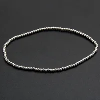 Round Hip-Hop Retro 304 Stainless Steel Bracelets In Bulk sku image 6