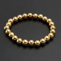 Round Hip-Hop Retro 304 Stainless Steel Bracelets In Bulk sku image 22