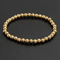 Round Hip-Hop Retro 304 Stainless Steel Bracelets In Bulk sku image 21