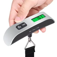 Luggage Scale Electronic Scale Handheld Scale Hook Scale Parcel Scale 50kg Mini Crane Scales Portable Spring Crane Scale Fishing Scale main image 5