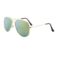Retro Cool Style Gradient Color Pc Square Clips Men's Sunglasses sku image 11