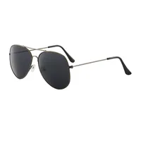 Retro Cool Style Gradient Color Pc Square Clips Men's Sunglasses sku image 5