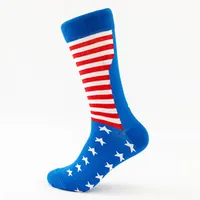 A Pair Unisex Cotton Abstract Printing Socks Casual sku image 2