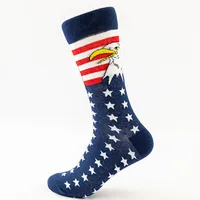 A Pair Unisex Cotton Abstract Printing Socks Casual sku image 6