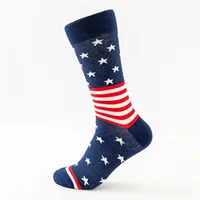 A Pair Unisex Cotton Abstract Printing Socks Casual sku image 5
