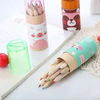 Creative Student Drawing Graffiti Multicolor Pencil Sharpener Barrel Stationery Wholesale main image 2