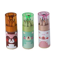 Creative Student Drawing Graffiti Multicolor Pencil Sharpener Barrel Stationery Wholesale main image 4