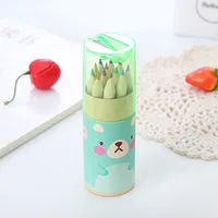 Creative Student Drawing Graffiti Multicolor Pencil Sharpener Barrel Stationery Wholesale sku image 3