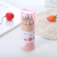 Creative Student Drawing Graffiti Multicolor Pencil Sharpener Barrel Stationery Wholesale sku image 1