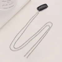 Women's Geometric Elegant Lady Rhinestone Hair Chain sku image 1