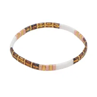Rainbow Style Fashion Beach Bohemian Bracelet Imported Tila Beaded Jewelry Wholesale sku image 11