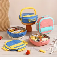 Cute Cartoon Stainless Steel Lunch Box main image 3