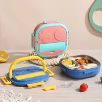 Cute Cartoon Stainless Steel Lunch Box main image 4